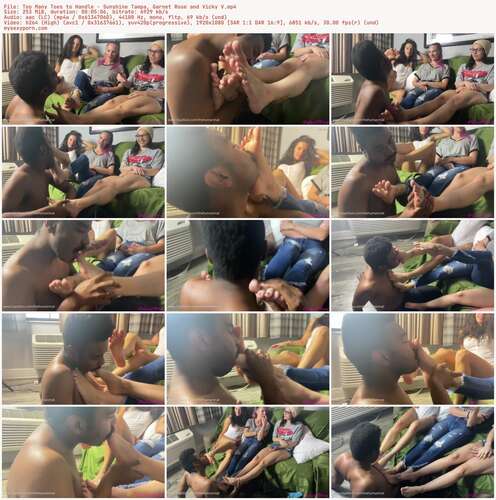 Palace F Productions - Too Many Toes To Handle - Sunshine T&A, Garnet Rose And Vicky V 1080p - Preview
