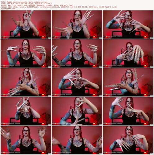 Goddess Amanita - Magic Hands Movements - Pure Meditation 720p - Preview