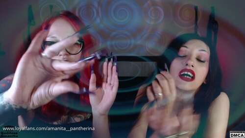 Goddess Amanita - Mesmerizing Nails - Captivated By Two Luxurious Mistresses 720p - Cover