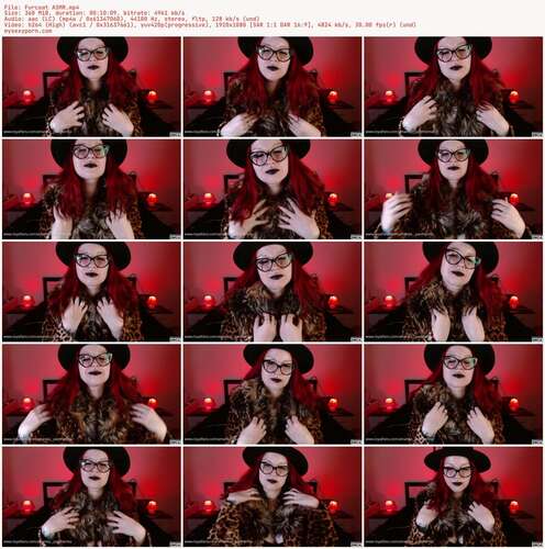 Goddess Amanita - Furcoat Asmr 1080p - Preview