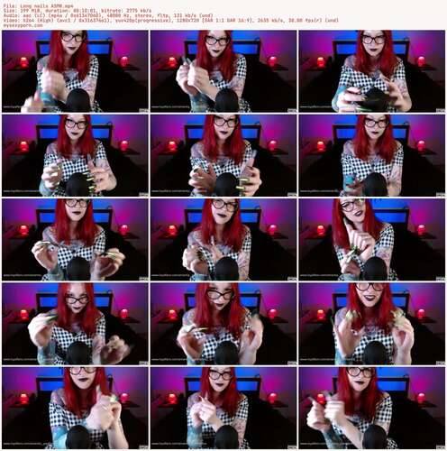 Goddess Amanita - Long Nails Asmr 720p - Preview