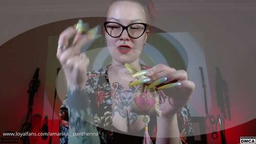 Goddess Amanita – One Snap With My Finger And You Will Give All Your Money 720p - Cover