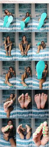 Natalie Fox - Blue Flip Flop Joi 1920p - Preview