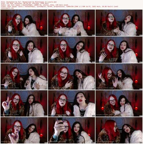 Goddess Amanita - Enchanted By Fur - Mesmerized By Mistresses In Luxury 720p - Preview