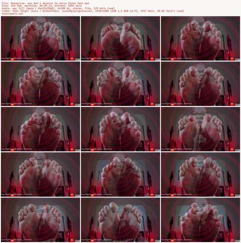 Goddess Amanita - Mesmerize - You Don`T Deserve To Serve Those Feet 1080p - Preview