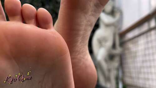 Kiro Queen Femdom Findom - Pov - Giantess Feet Right In Your Face! 1080p - Cover