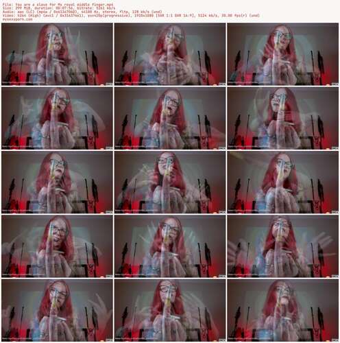 Goddess Amanita - You Are A Slave For My Royal Middle Finger 1080p - Preview