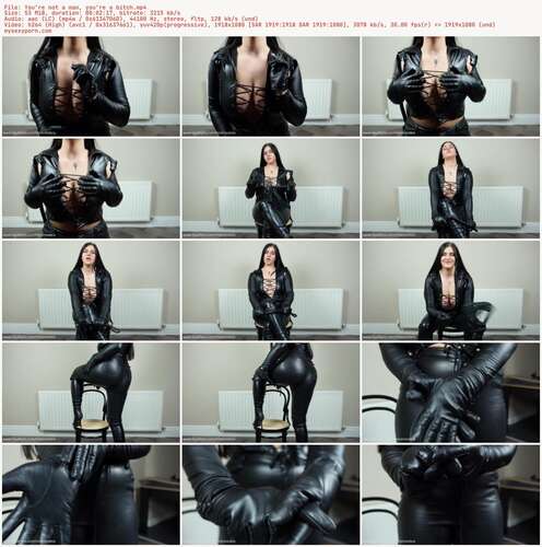 Mistress Leia - You’Re Not A Man, You’Re A Bitch 1080p - Preview