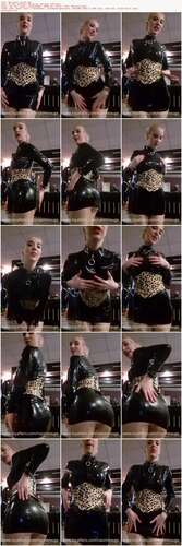 Lady Naomi Rouge - New Latex Corset 1280p - Preview