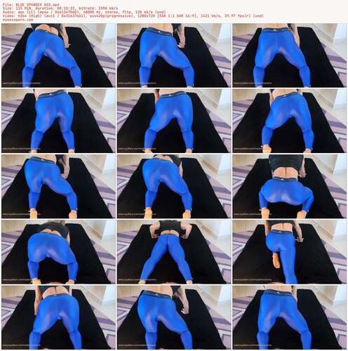 Madammysteria - Blue Spandex Ass 720p - Preview