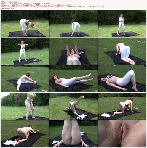 AlexsisFaye - Outdoor gym 720p - Preview