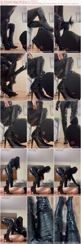 Mistress Leia - Anything To Kiss My Boots, Be Completely At My Mercy, Anything 1080p - Preview