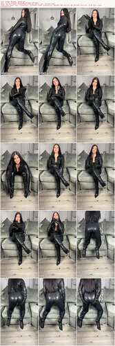 Mistress Leia - Locked. Worship. Leather 1080p - Preview