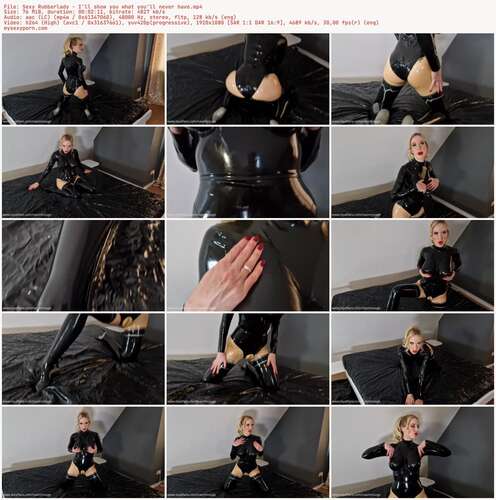 Lady Naomi Rouge - Sexy Rubberlady - I'Ll Show You What You'Ll Never Have 1080p - Preview