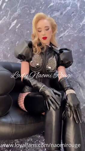 Lady Naomi Rouge – My New Sexy Leather Outfit 1910p - Cover