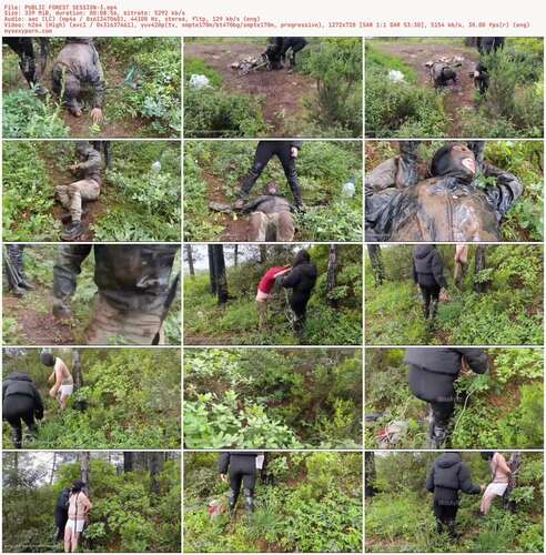 Mistress Ayliz - Public Forest Session 3 720p - Preview