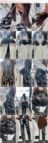 Mistress Leia - Outside In Pvc 1364p - Preview