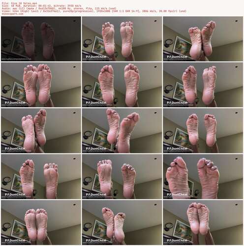 Your Highness Of Pfdc - Size 10 Soles 1080p - Preview