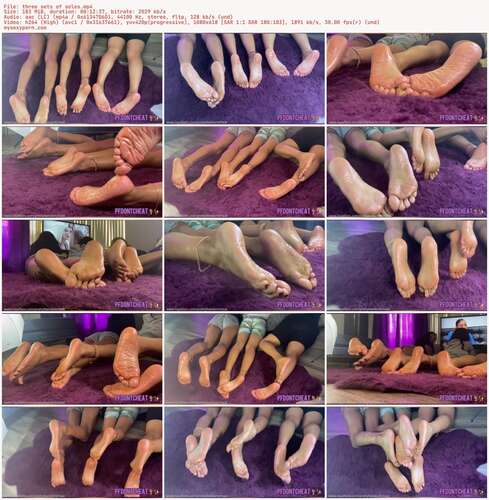 Your Highness Of Pfdc - Three Sets Of Soles 618p - Preview