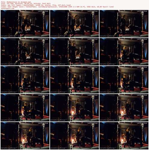 Lady Naomi Rouge - Rubberslave In Dungeon 1080p - Preview