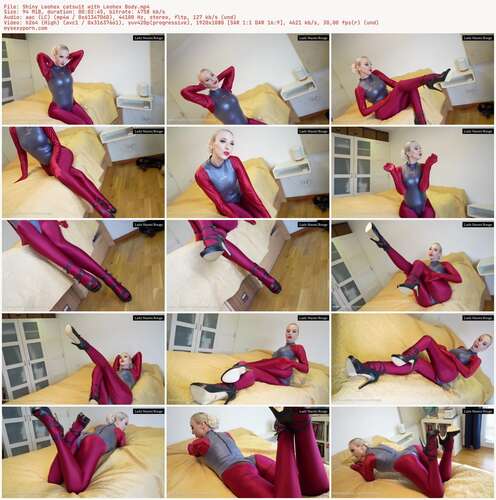 Lady Naomi Rouge - Shiny Leohex Catsuit With Leohex Body 1080p - Preview