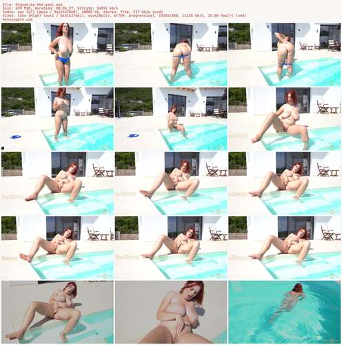 AlexsisFaye - Orgasm by the pool 1080p - Preview