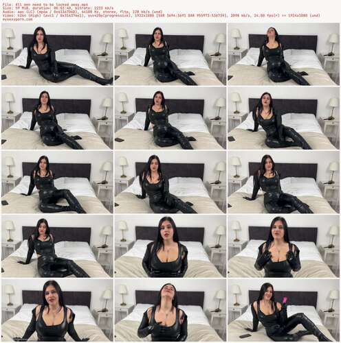 Mistress Leia - All Men Need To Be Locked Away 1080p - Preview