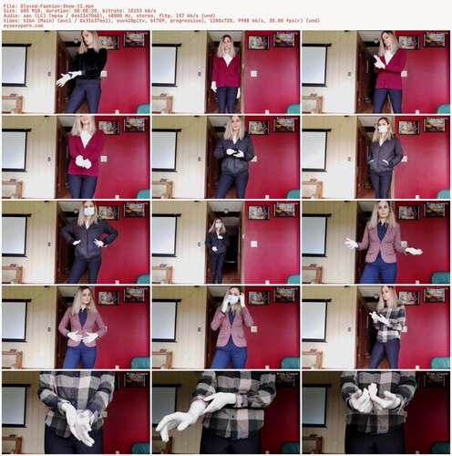 Nina Crowne - Gloved Fashion Show II 720p - Preview