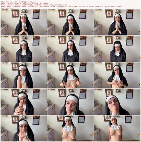 Nina Crowne - Nun Loses Her Virginity To You 1080p - Preview