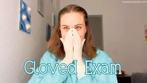 Nina Crowne – Gloved Exam 1080p - Cover