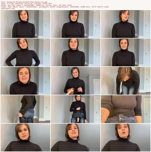 Nina Crowne - Bitchy GF Breaks Up With Then Fucks You 1080p - Preview