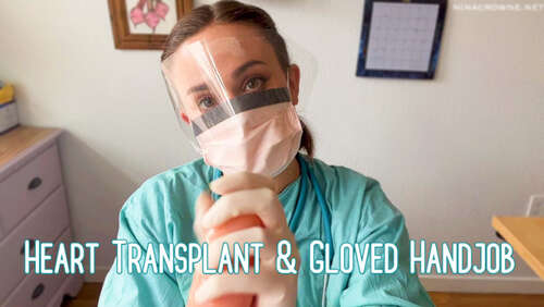 Nina Crowne – Heart Transplant amp Gloved Handjob 1080p - Cover