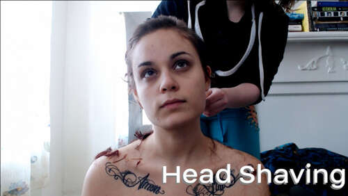 Nina Crowne – Head Shaving 1080p - Cover