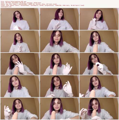 Nina Crowne - Police Interrogation CBT 720p - Preview