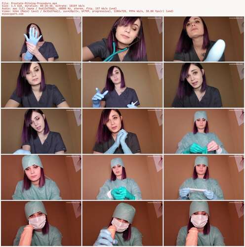 Nina Crowne - Prostate Milking Procedure 720p - Preview