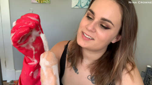 Nina Crowne – Soapy Gloved Handjob amp Sounding 1080p - Cover