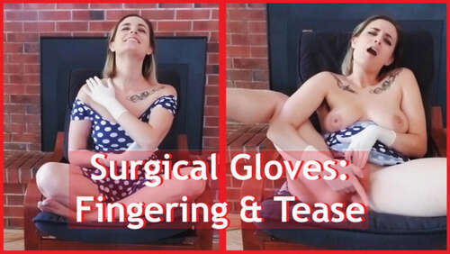 Nina Crowne – Surgical Gloves Fingering amp Tease 1080p - Cover
