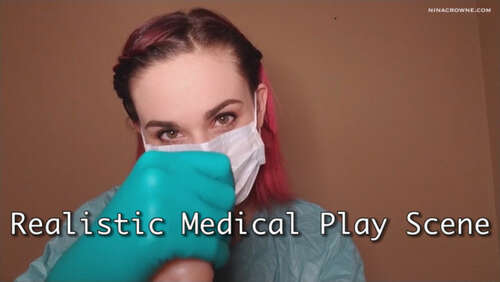 Nina Crowne – Realistic Medical Play Scene 720p - Cover