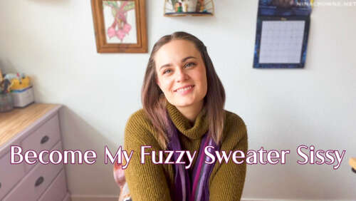 Nina Crowne – Become My Fuzzy Sweater Sissy 1080p - Cover
