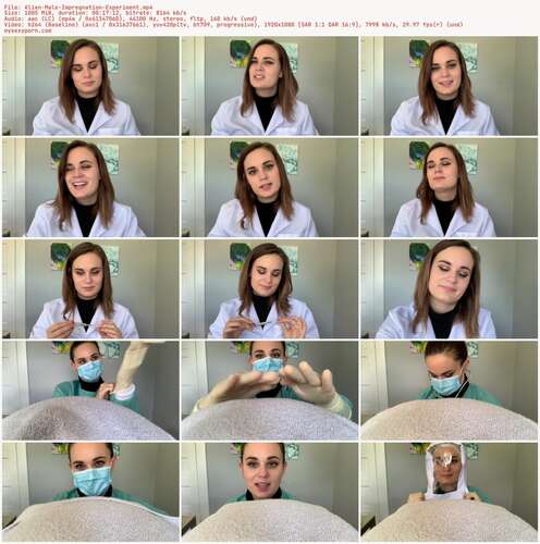 Nina Crowne - Alien Male Impregnation Experiment 1080p - Preview