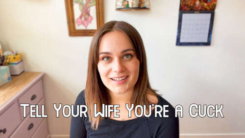 Nina Crowne – Tell Your Wife You re a Cuck 1080p - Cover
