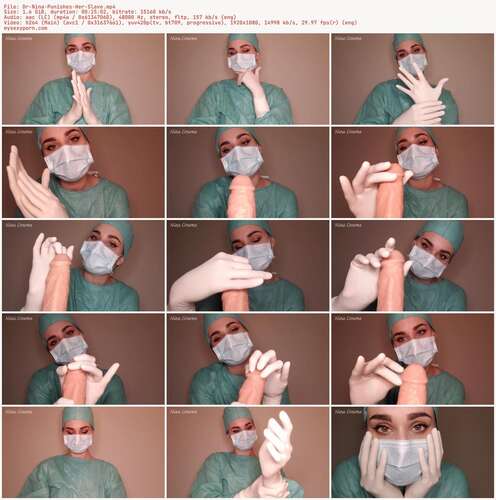 Nina Crowne - Dr Nina Punishes Her Slave 1080p - Preview