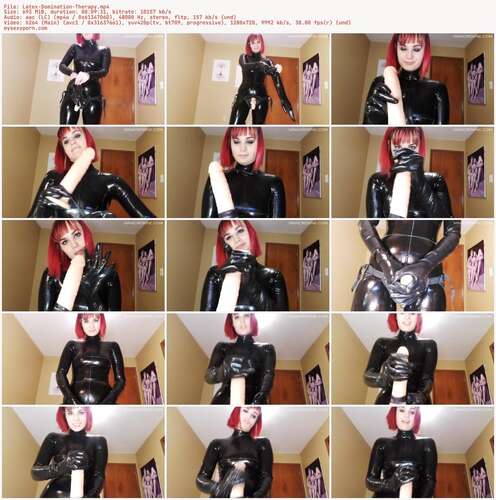 Nina Crowne - Latex Domination Therapy 720p - Preview