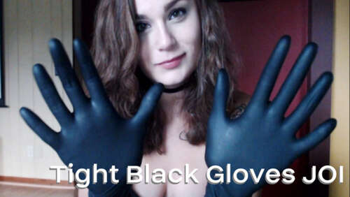 Nina Crowne – Tight Black Gloves JOI 480p - Cover
