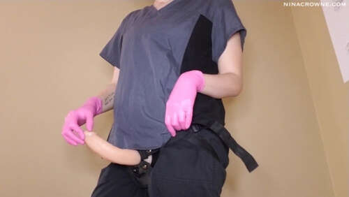 Nina Crowne – Doctor Prostate Exam amp StrapOn Fucks You 720p - Cover