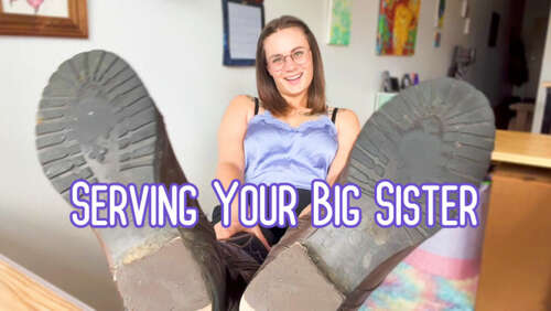 Nina Crowne – Serving Your Big Sister 1080p - Cover