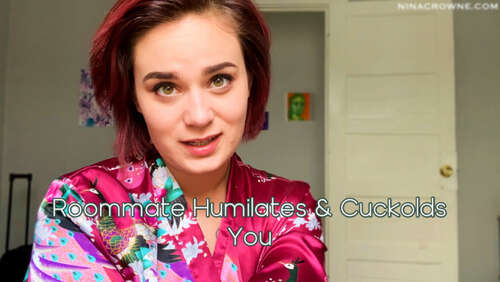 Nina Crowne – Roommate Humiliates amp Cuckolds You 1080p - Cover