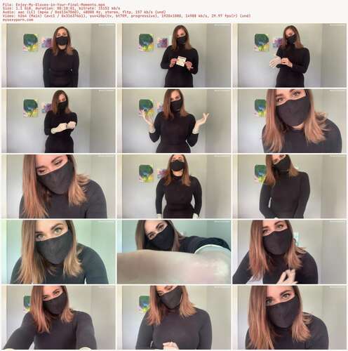 Nina Crowne - Enjoy My Gloves in Your Final Moments 1080p - Preview