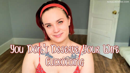 Nina Crowne – You Don t Deserve Your Wife 1080p - Cover