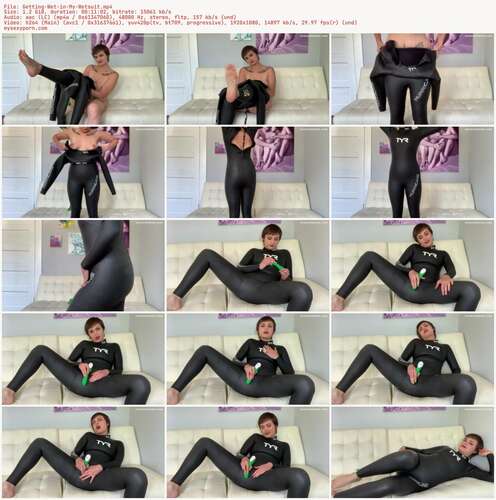 Nina Crowne - Getting Wet in My Wetsuit 1080p - Preview